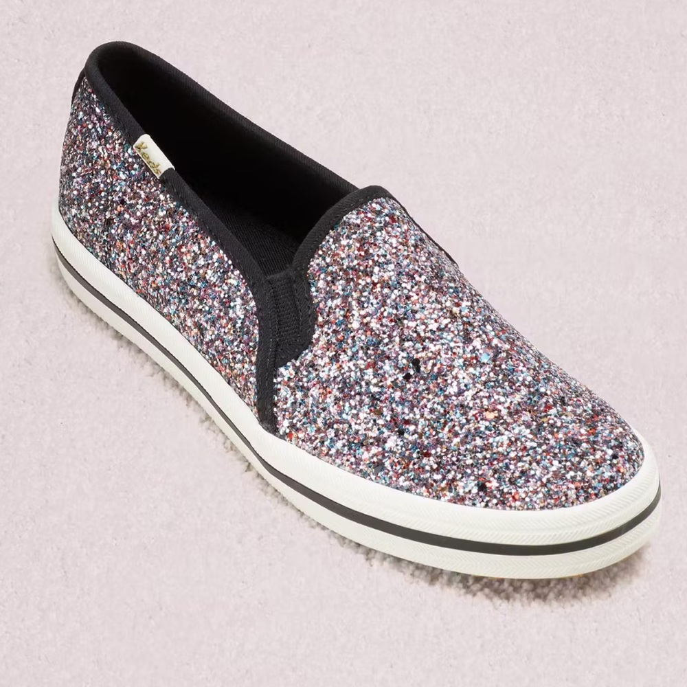 Keds Sparkling Multicolor Slip-On Sneakers